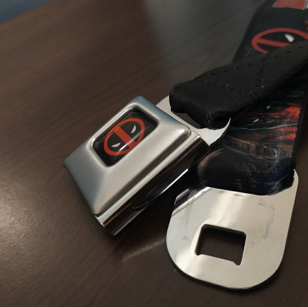 Deadpool Seatbelt Belt